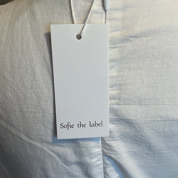 🤍🤍🌸- Beautiful Sofia the Label White Dress with bows - NWT - Picture 7 of 11